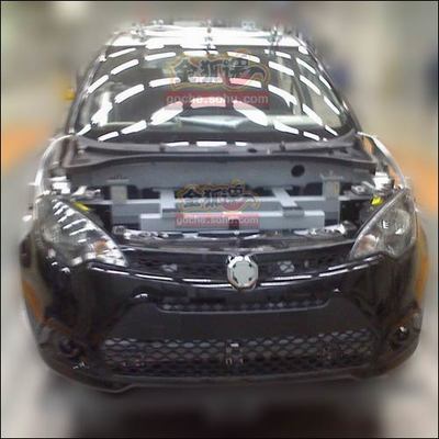 個性兩廂小車 上汽名爵MG3最新諜照曝光
